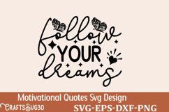 Boho Inspirational Quotes Svg Design Motivational Quotes svg Product Image 1