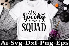 Halloween Svg Design, Halloween Quotes Spooky png Product Image 1