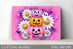 Halloween Pumpkin Cutting Board. Halloween Cutting Board Product Image 1