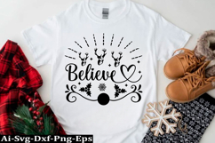 Christmas Svg Design Round Sign SVG quotes Product Image 1