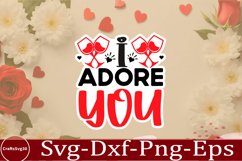 Valentine sticker SVG Design Valentine Love Sticker Svg Product Image 1