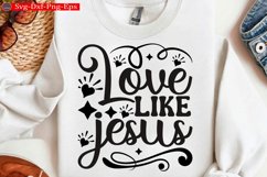 Christian Svg Design Christian Quotes Jesus Svg Design Product Image 1