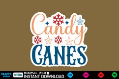Christmas sticker Svg holiday quotes Svg design Christmas T Product Image 1