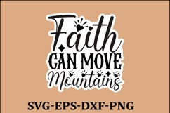 Christian Sticker Svg design and Jesus quotes Religious Svg Product Image 1