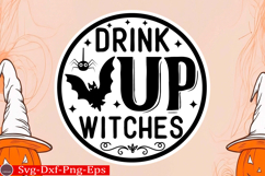 Halloween round sign svg design bundle Product Image 9