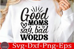 Mothers day SVG design Funny Mom Svg Design Funny Quotes SVG Product Image 1