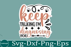 Sarcastic sticker Funny Quotes sticker, SVG, Mom Shirt Product Image 1