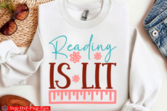 Reading SVG, Book Lovers SVG, Book SVG Product Image 1