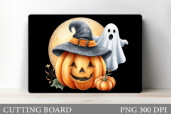 Halloween Pumpkin Cutting Board. Halloween Cutting Board Product Image 1