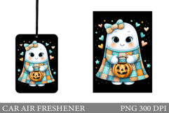 Cute Ghost Car Air Freshener. Cute Pumpkin Car Air Freshener Product Image 1