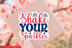 4th of July Sticker Svg Design, Patriotics Quotes Svg, 4t Product Image 1