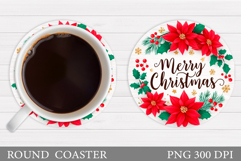 Christmas Coaster Design. Christmas Sublimation Product Image 1