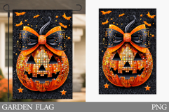 Halloween Pumpkin Garden Flag. Halloween Sublimation Product Image 1