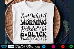 Black Friday SVG design, Black Friday Quotes Product Image 1