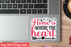 Valentine sticker SVG Design Valentine Love Sticker Svg Product Image 1