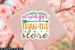 Inspirational Sticker Svg Design, motivational quotes Product Image 1