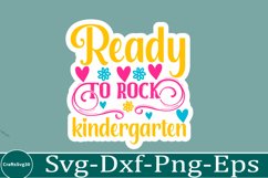 Back To School sticker svg Design School &amp; Teacher SVG Product Image 1