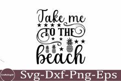 Summer vacation svg design Beach quotes Funny summer design Product Image 1