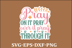 Christian Sticker Svg Design Christian Quotes Jesus Svg Des Product Image 1