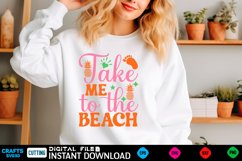 Summer vacation svg design Beach quotes Funny summer design Product Image 1