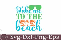 Summer vacation svg design Beach quotes Funny summer design Product Image 1