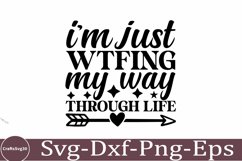 Sarcastic SVG, Design, Funny Quotes SVG, Tshirt Sarcastic Product Image 1