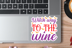 Halloween sticker Svg Design,Halloween Quotes Spooky Hall Product Image 1