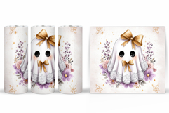 Ghost Tumbler Sublimation. Halloween Tumbler Design Product Image 2