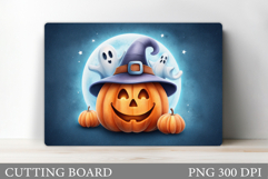 Halloween Pumpkin Cutting Board. Halloween Cutting Board Product Image 1