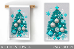 Christmas Tree Kitchen Towel. Christmas Kitchen Towel Product Image 1