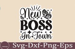 Baby Sticker Svg Design, Newborn Sticker SVG Design, Baby Qu Product Image 1