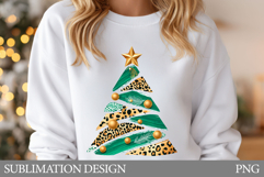 Christmas Tree Sublimation. Christmas Tree T-Shirt Design Product Image 1