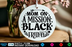 Black Friday Svg Round Sign Bundle, Black Friday Quotes Product Image 13