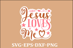 Christian Sticker Svg Design Christian Quotes Jesus Svg Des Product Image 1