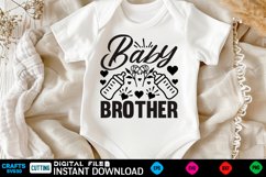 Baby Svg Design, Newborn SVG Design, Baby Quote Design Product Image 1