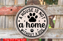 Dog Round Sign SVG Bundle Funny Dog Round Sign Dog Bundle Product Image 17