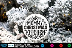Christmas Round sign Svg design Christmas Svg holiday quotes Product Image 1