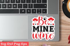 Valentine sticker SVG Design Valentine Love Sticker Svg Product Image 1