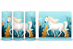 Horse Tumbler Wrap Sublimation. Horse Tumbler Wrap Design Product Image 2