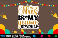 Happy new year sticker bundle Svg for Shirts 2025 New Year S Product Image 17