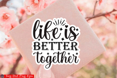 Family sticker quotes SVG Design, Family SVG Quotes SVG Product Image 1