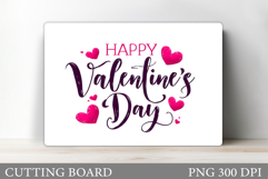 Valentines Day Cutting Board. Valentines Cutting Board Product Image 1