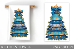 Christmas Tree Kitchen Towel. Christmas Kitchen Towel Product Image 1