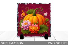 Pumpkin Slate Design. Pumpkin Sublimation Product Image 1