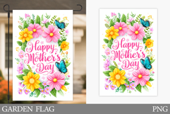 Mother's Day Garden Flag. Mother's Day Sublimation Product Image 1
