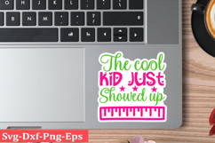 Back To School Sticker Svg Design School &amp; Teacher SVG Desig Product Image 1