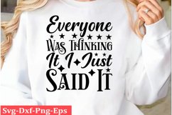 Sarcastic SVG, Design, Funny Quotes SVG, Tshirt Sarcastic Product Image 1