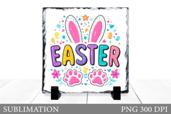 Easter Slate Design. Easter Sublimation Product Image 1