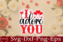 Valentine sticker SVG Bundle Design Valentine Love Sticker Product Image 18