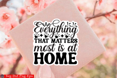 Family sticker quotes SVG Design, Family SVG Quotes SVG Product Image 1